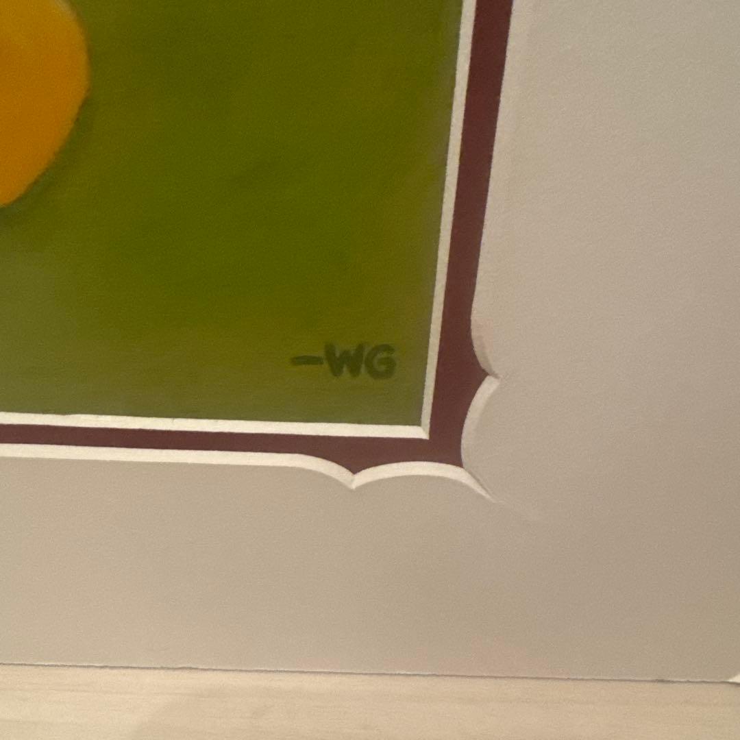 希少　世界に一枚のミッキーマウス　アート　絵　絵画