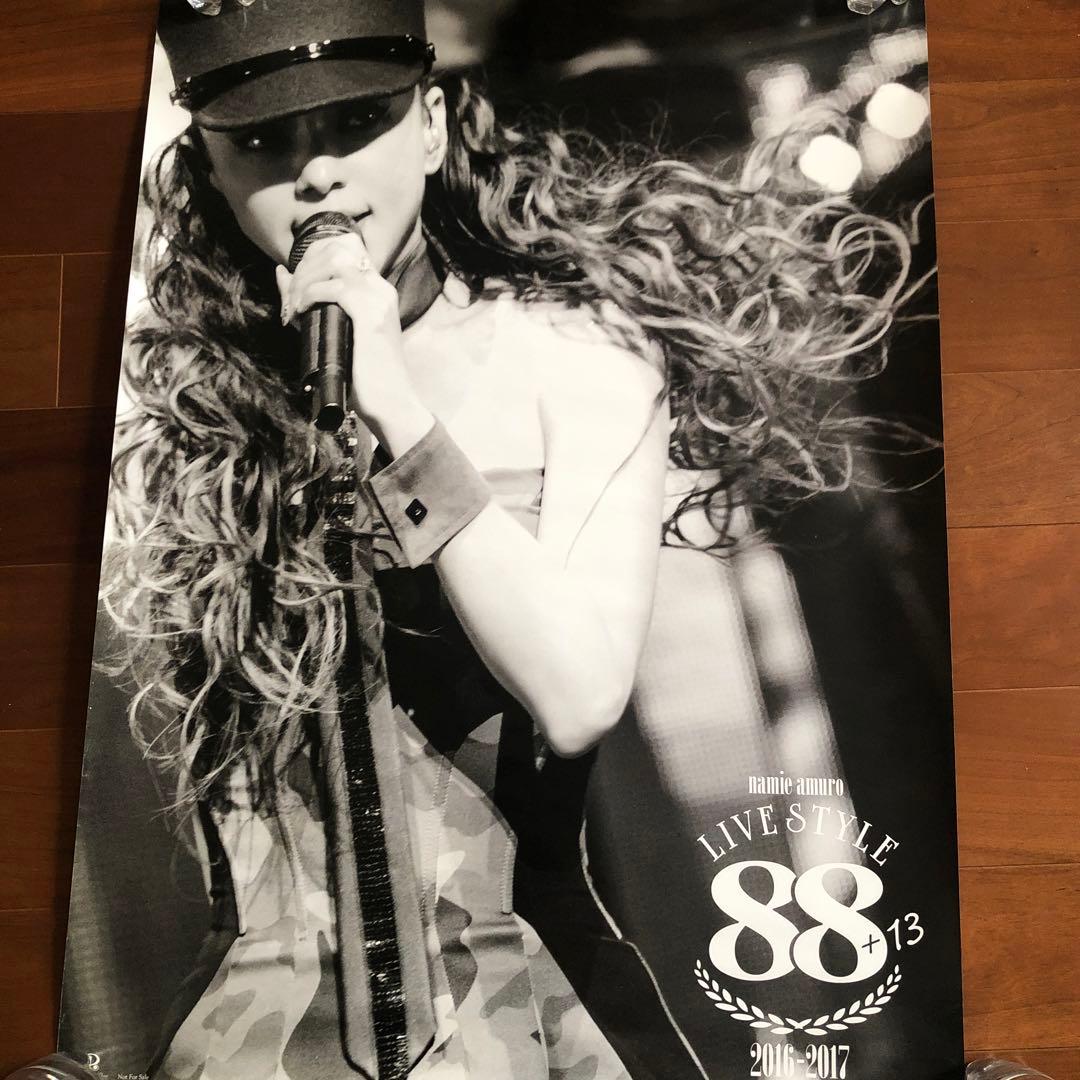 U新品 非売品 安室奈美恵 販促 告知 ポスターB2 88 LIVE STYLE