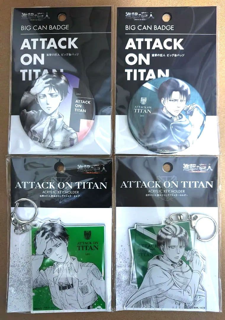 進撃の巨人 WIT STUDIO リヴァイ 4点セット