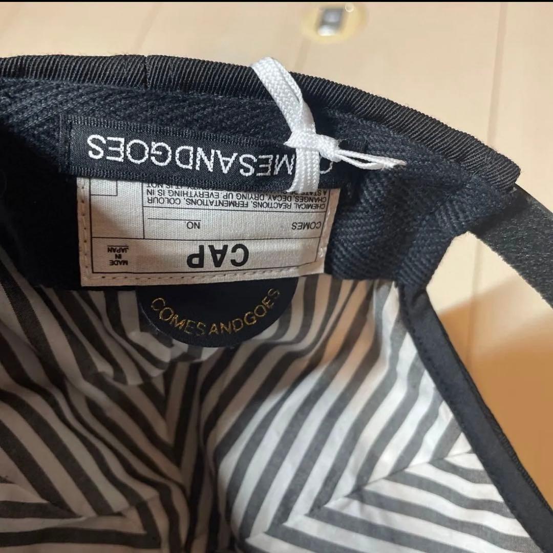 新品 COMESANDGOES NYS CAP キャップ ブラック