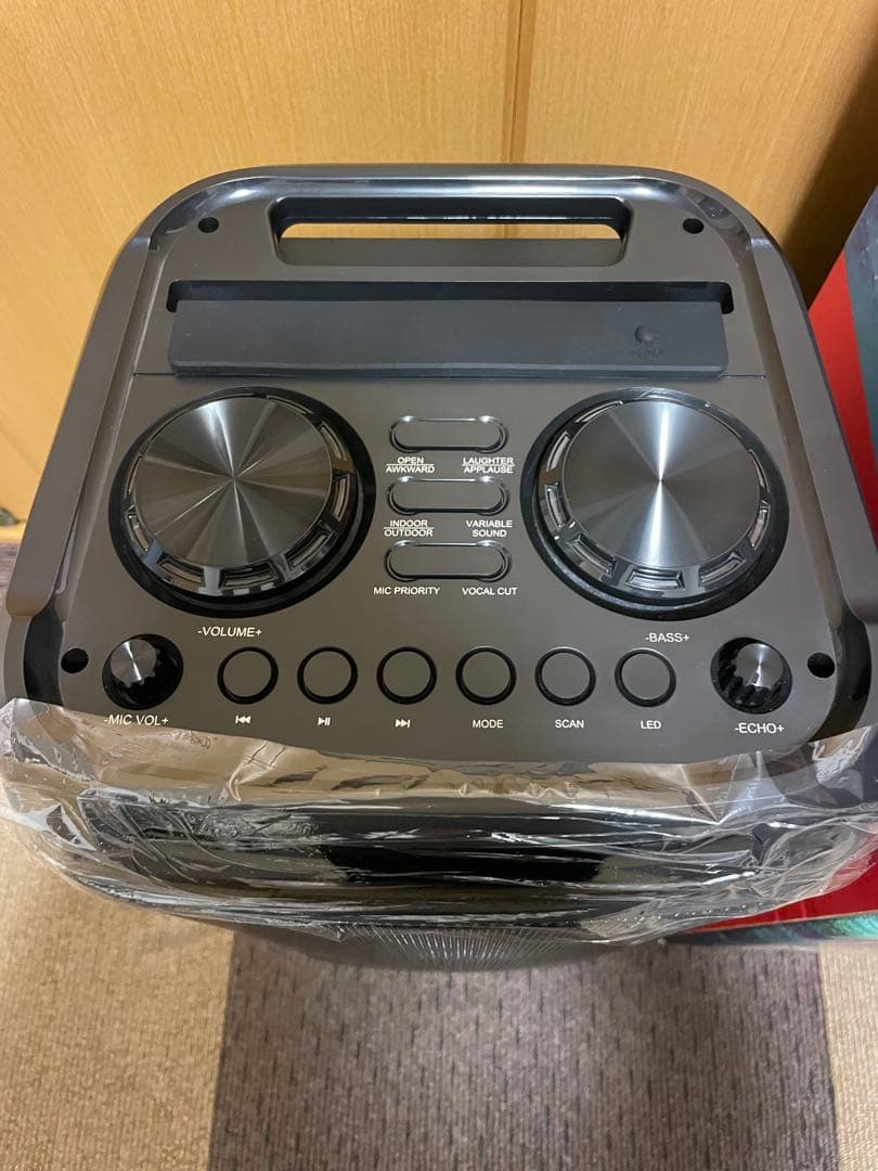 新品！出品の為開封！GRV-PS70WA-BK パーティースピーカー