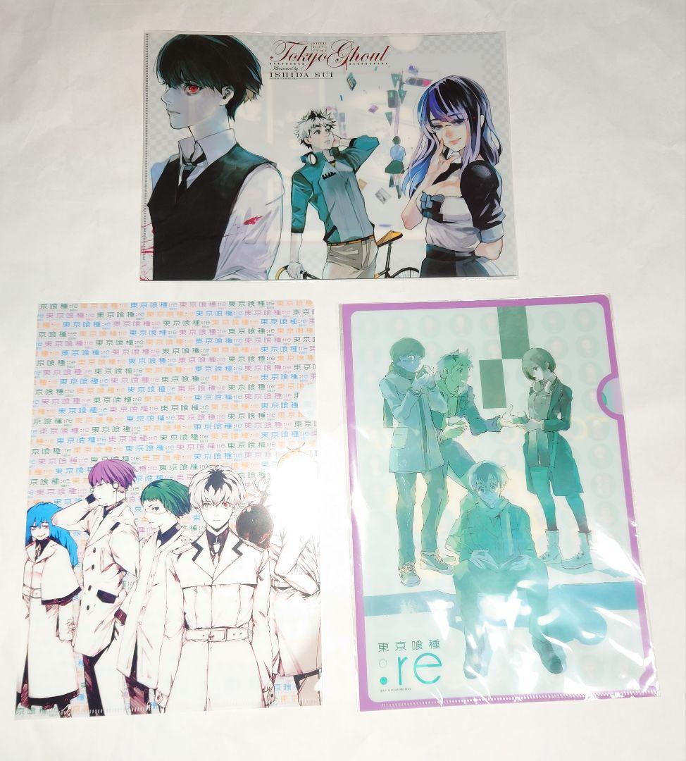 東京喰種　クリアしおり&クリアファイルセット