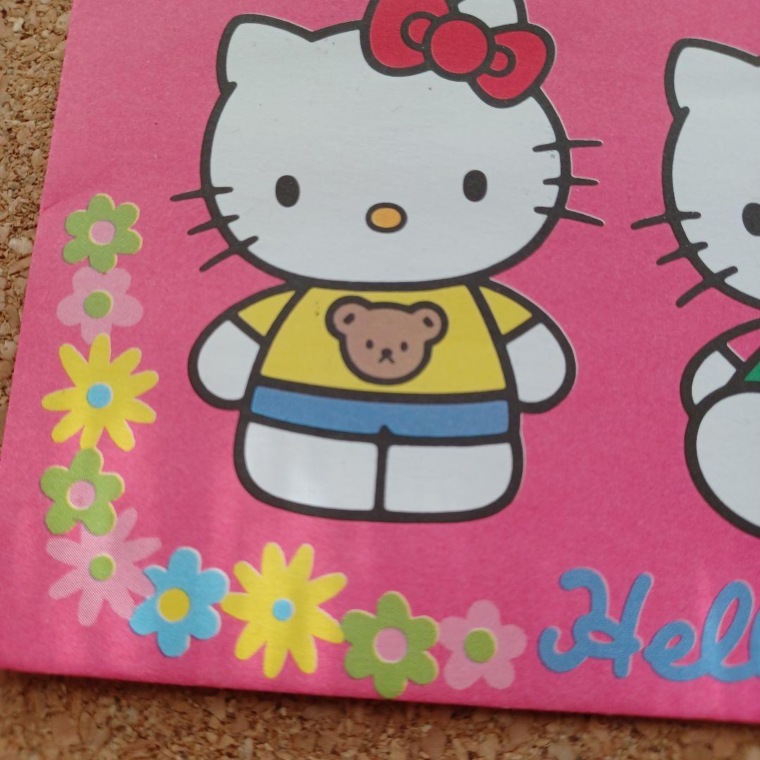 昭和　平成レトロ　レア　ハローキティ　封筒1枚　ピンク　HELLO KITTY