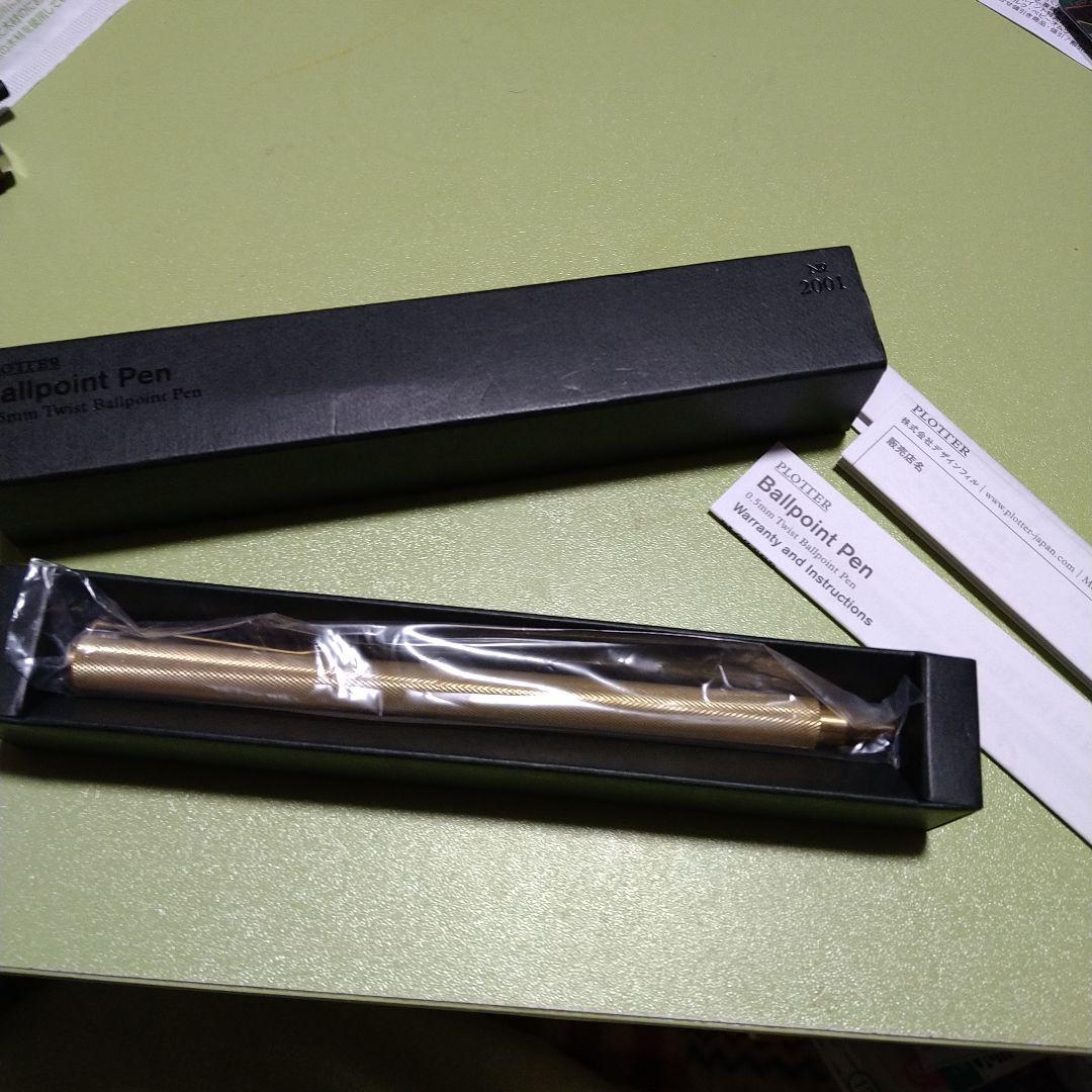 m*a様 PLOTTER ボールペン 0.5mm ゴールド 2001