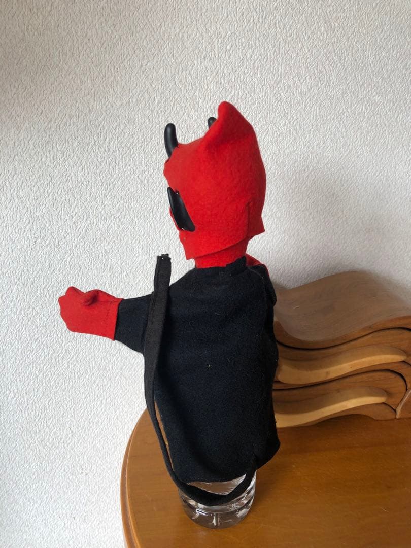 ビンテージ　デビル 悪魔　シュタイフ　パペット　手踊り人形　アンティーク　レトロ