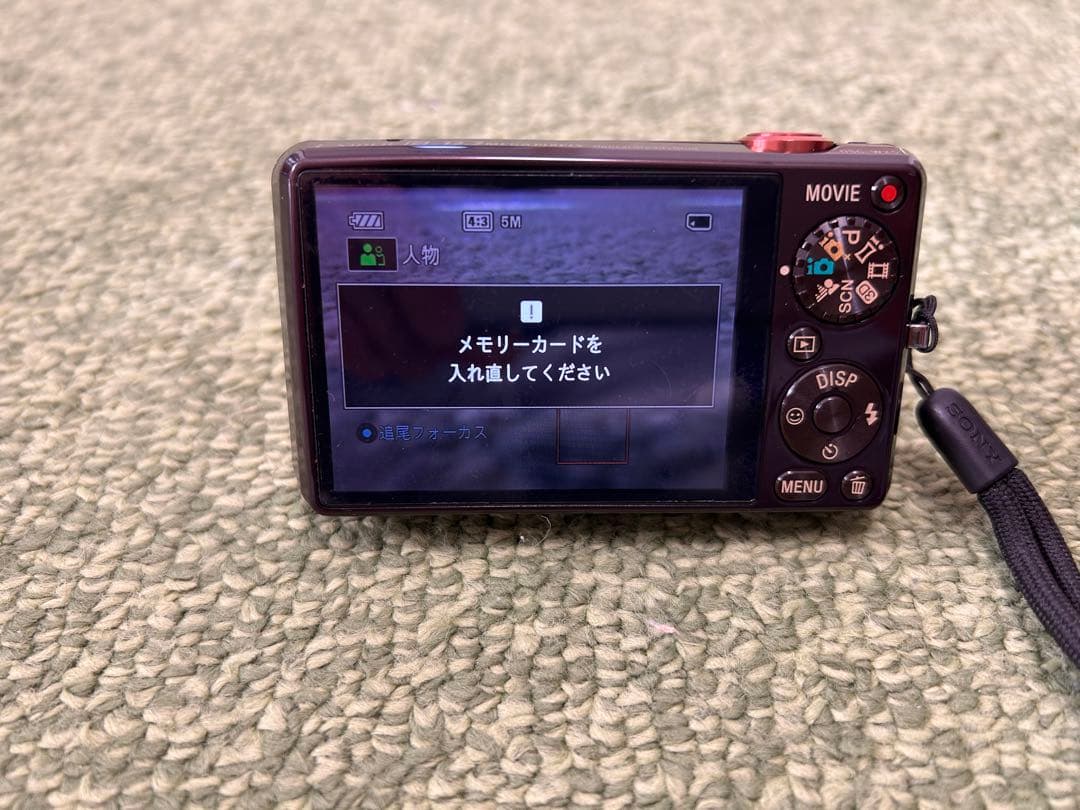 SONY デジタルカメラ ブラウン