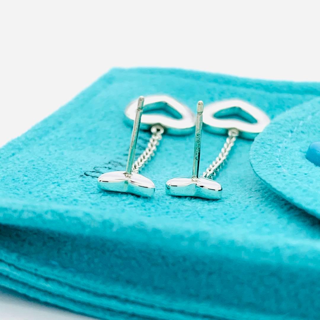 極美品 ティファニー ハートリング ドロップ ピアス シルバー925