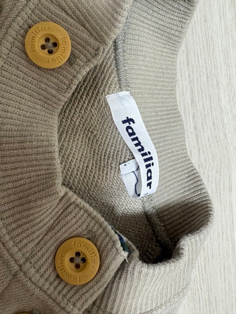 今季新作　familiar ファミリア　トレーナー　100 ふぁみちゃん　スキー