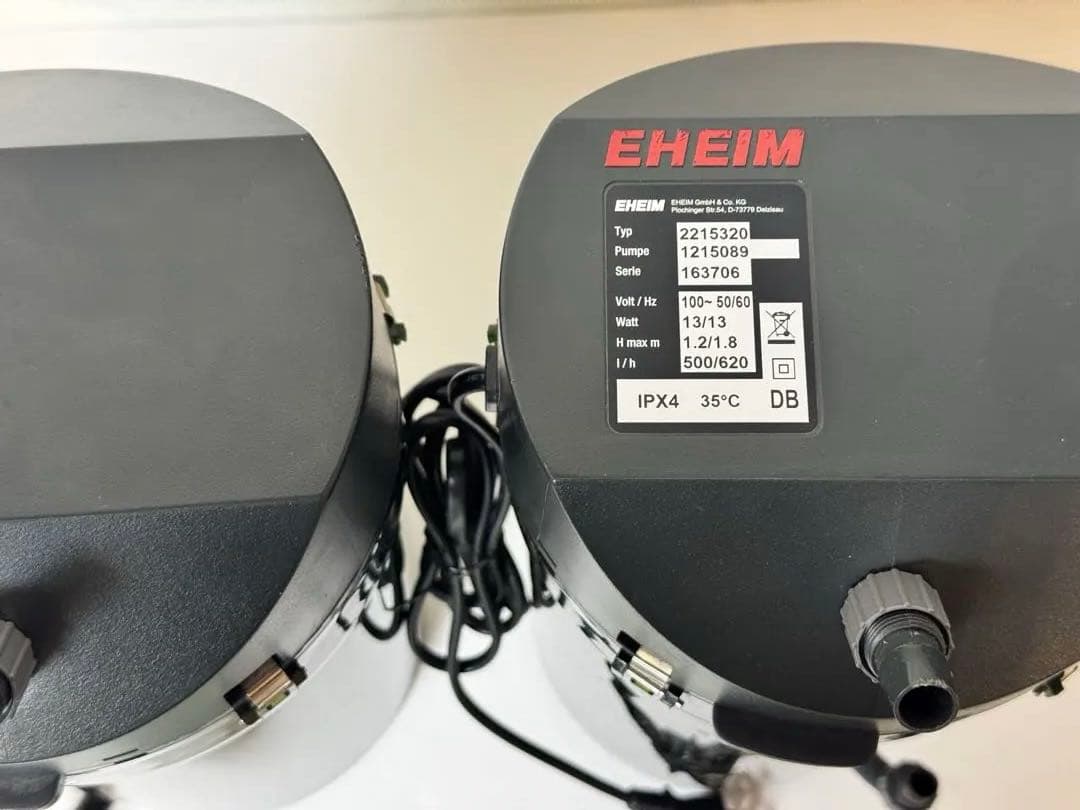 エーハイム2215本体×２台