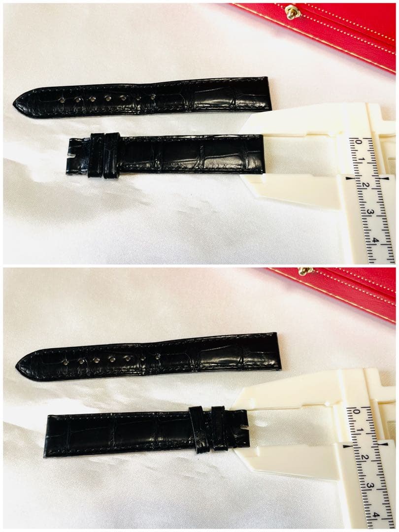 ☆美品☆ カルティエ 純正 クロコストラップ 16mm