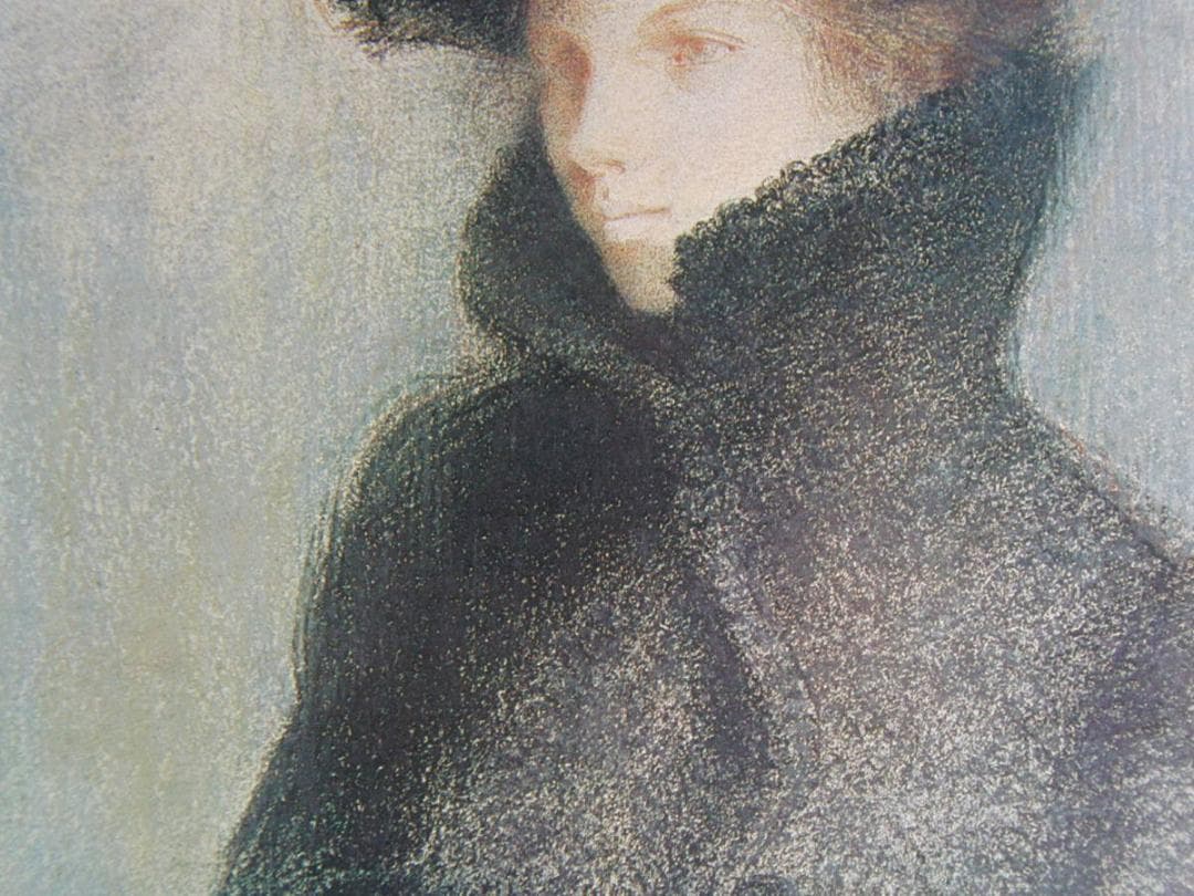 オディロン・ルドン、【マリー・ボトキン：アストラカンのコート】