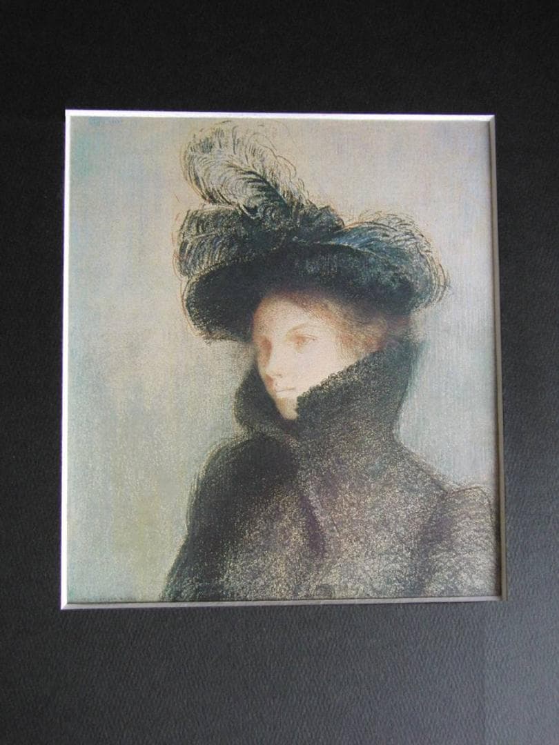 オディロン・ルドン、【マリー・ボトキン：アストラカンのコート】