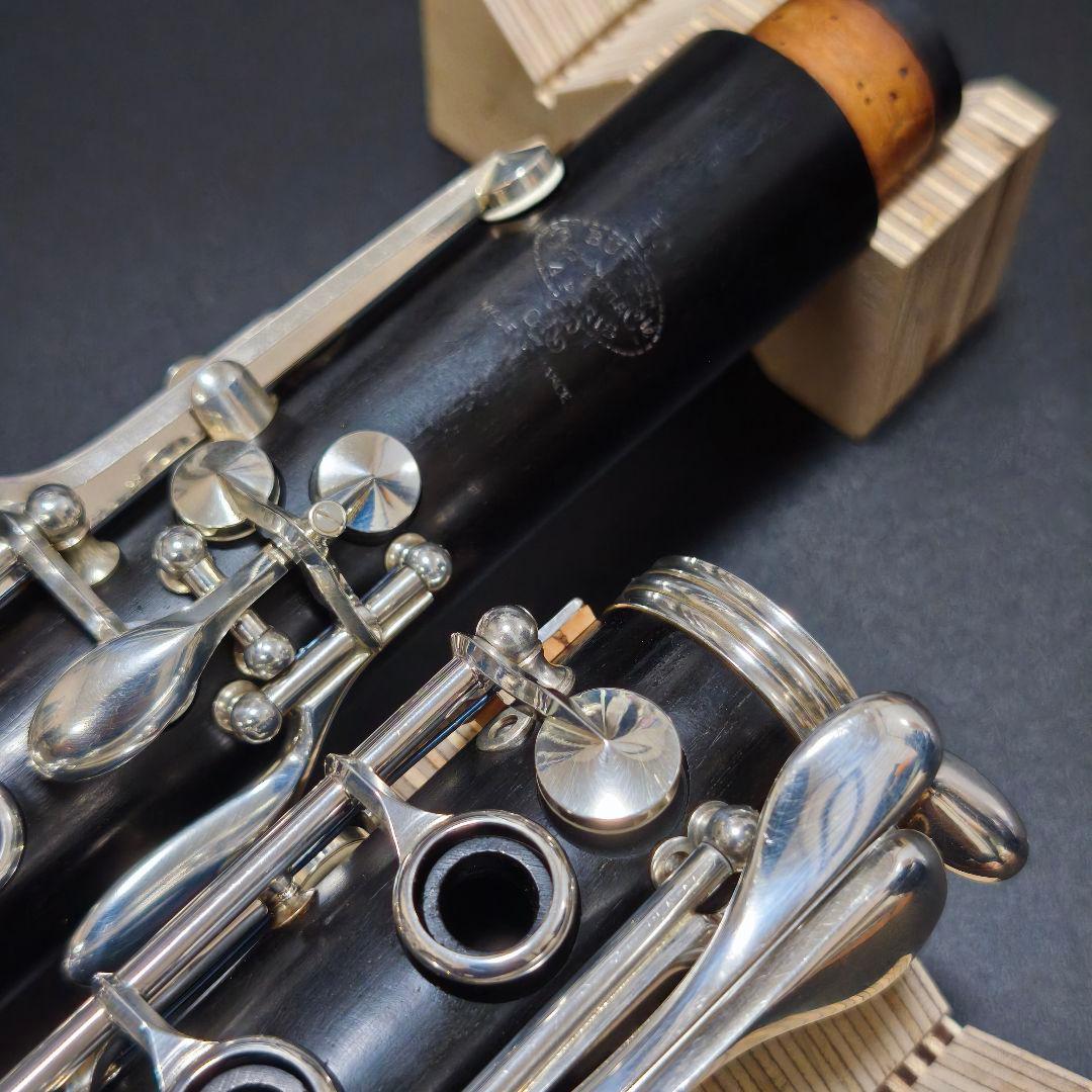 中古美品 クランポン R13-SP クラリネット 革タンポ メンテ済 軽量ケース