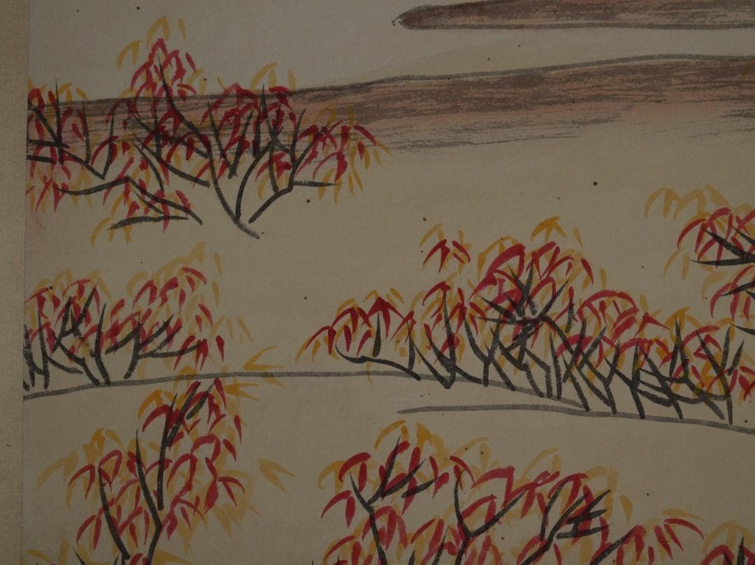 古美術　中国近代画家張大千作　激安骨董品　肉筆保証 AK2169A9-2