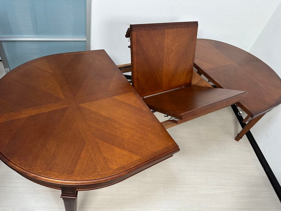 マルニ木工 地中海 エクステンション ダイニングテーブル 伸長式 ※iso※