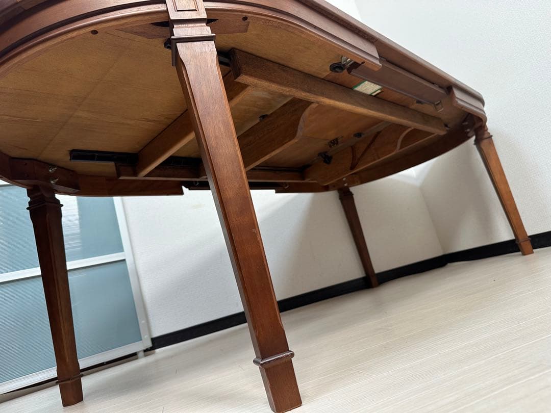 マルニ木工 地中海 エクステンション ダイニングテーブル 伸長式 ※iso※