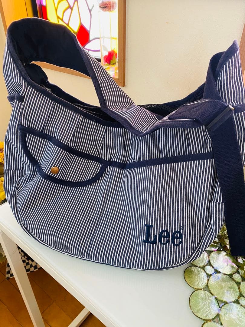 ペットキャリーバッグ⭐︎スリング⭐︎Lee ヒッコリー