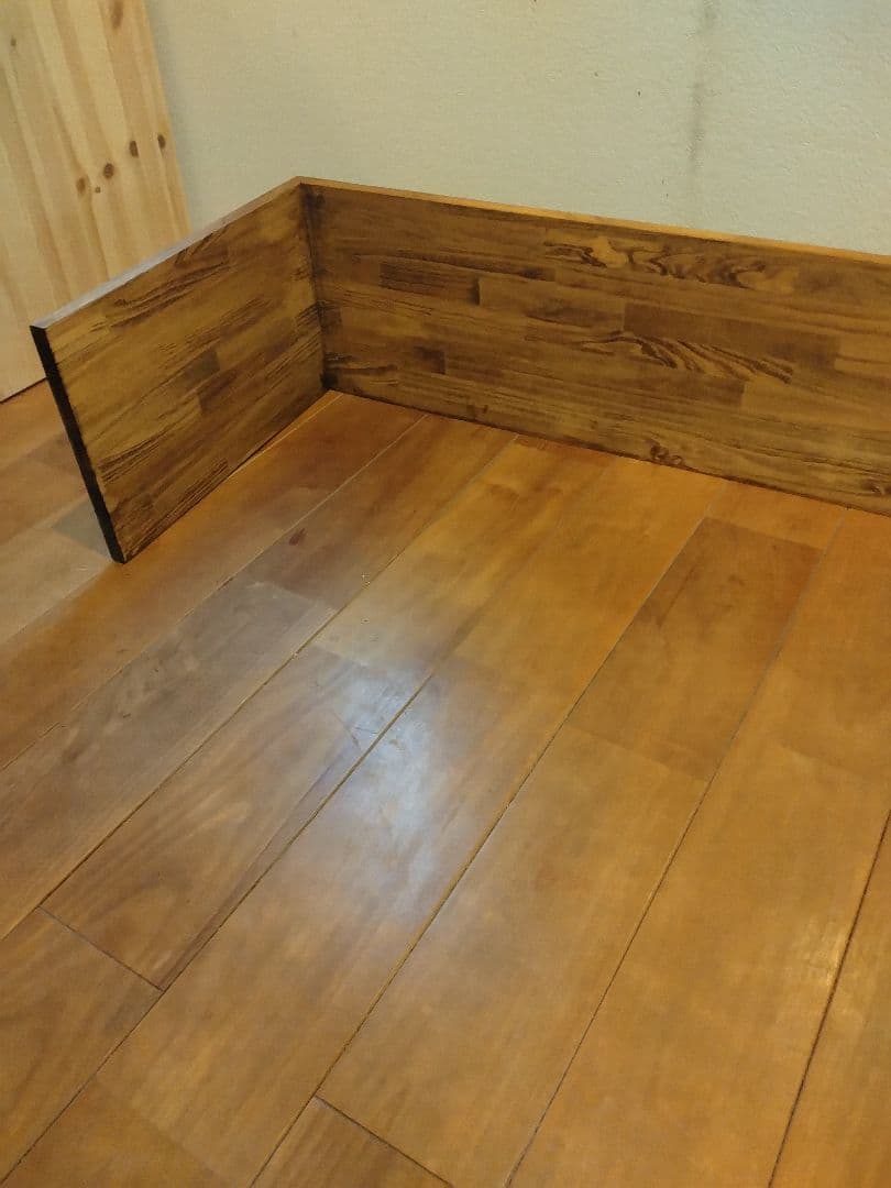 木製　ハンドメイド　オーダー　コの字　サイドテーブル　テレビ台　水槽台