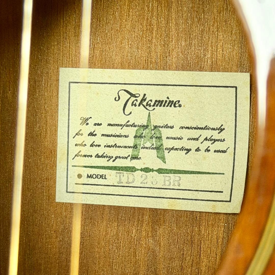 Takamine「TD23BR」アコースティックギター