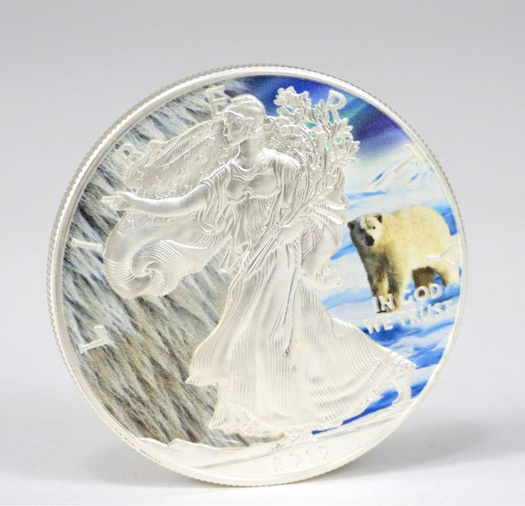 2015年 アメリカン・イーグル シルバー　銀貨