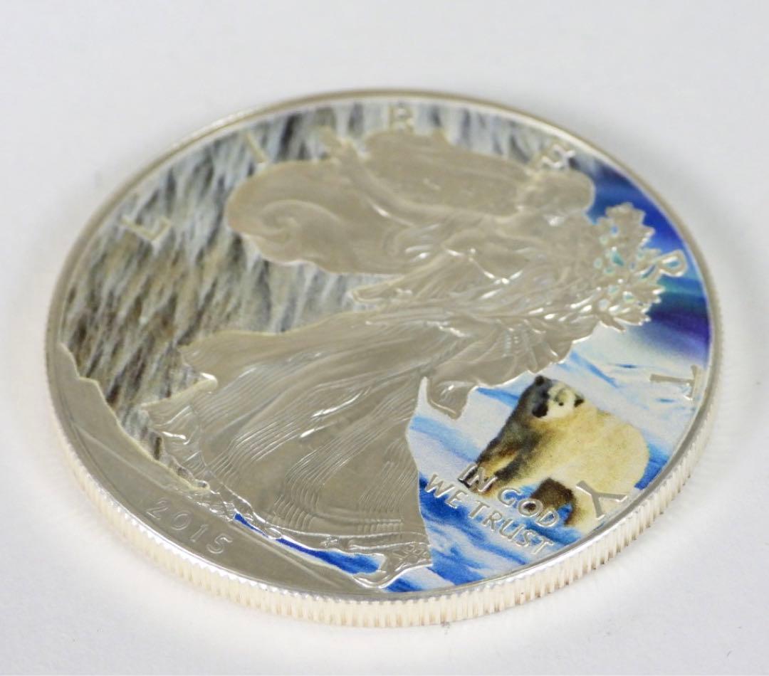 2015年 アメリカン・イーグル シルバー　銀貨