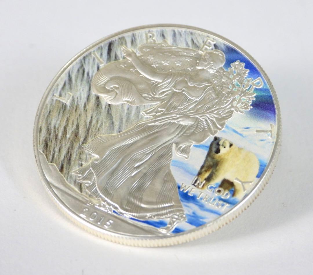 2015年 アメリカン・イーグル シルバー　銀貨