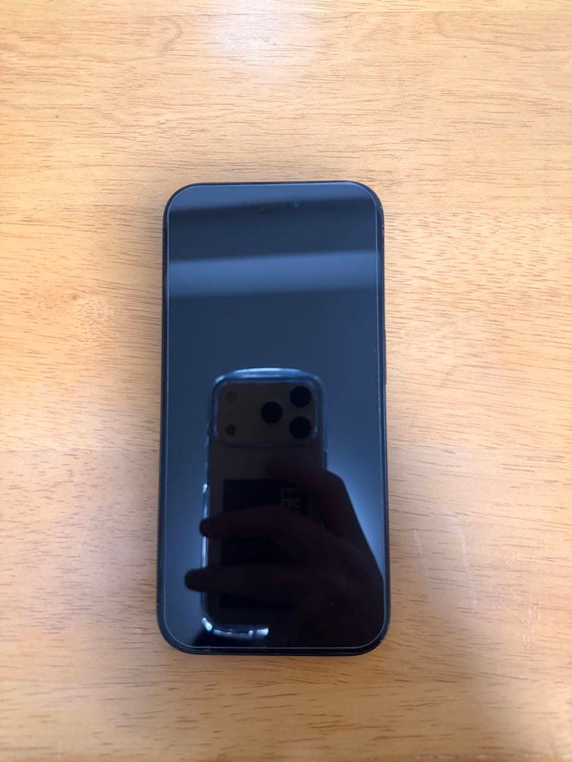 【訳あり】iPhone 15 Pro 128GB ブラックチタニウム 動作良好