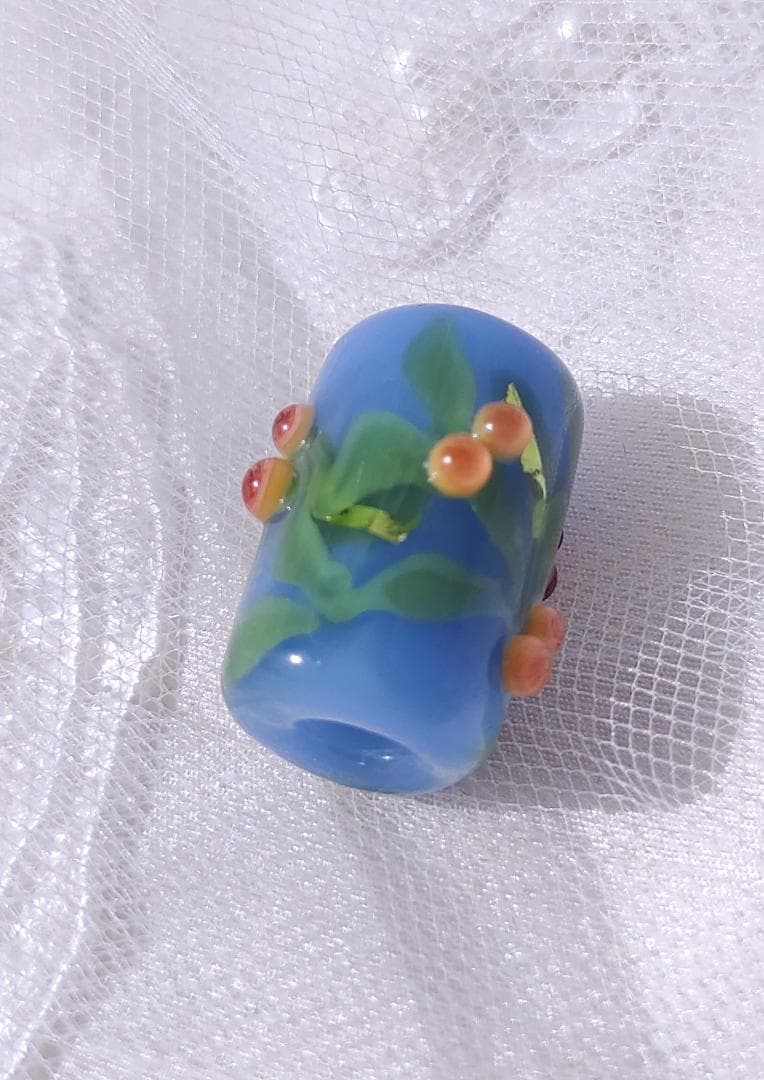 吉田正子トンボ玉（捌）　ガラス玉に込めた日本画　和のこころ　癒しの伝統美術