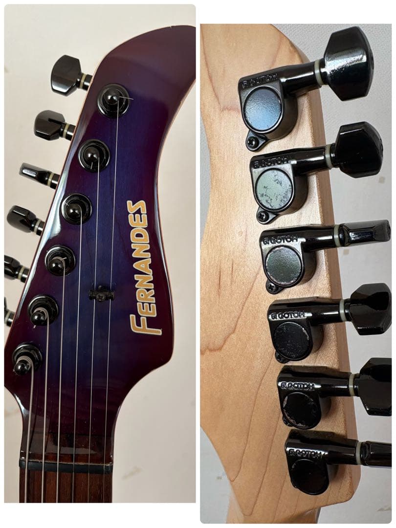脱力様　FERNANDES フェルナンデス FR-75S （サスティナー搭載）