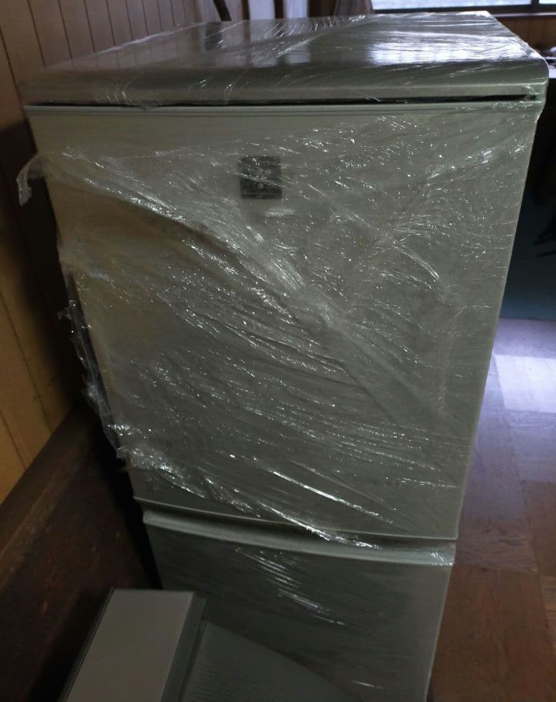 【未使用品】SHARP冷凍冷蔵庫 シャープ SJ-PD14T-N 冷蔵庫 冷凍庫