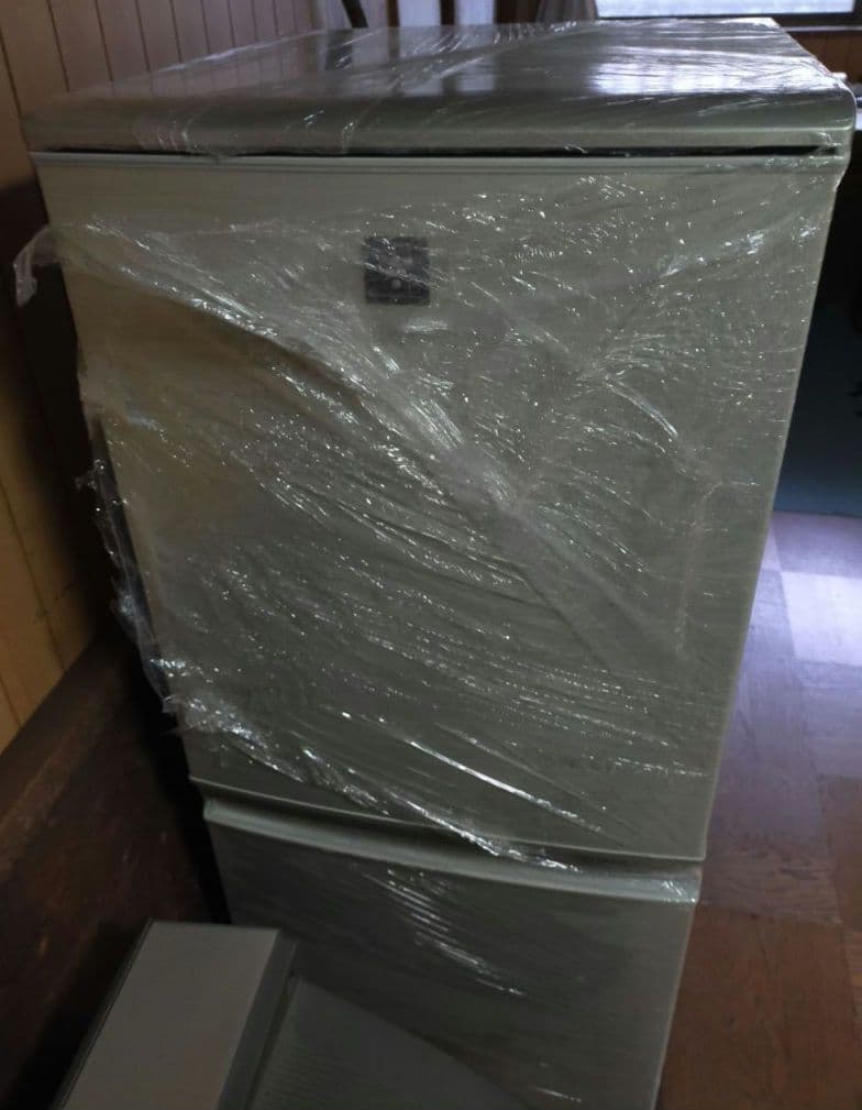 【未使用品】SHARP冷凍冷蔵庫 シャープ SJ-PD14T-N 冷蔵庫 冷凍庫