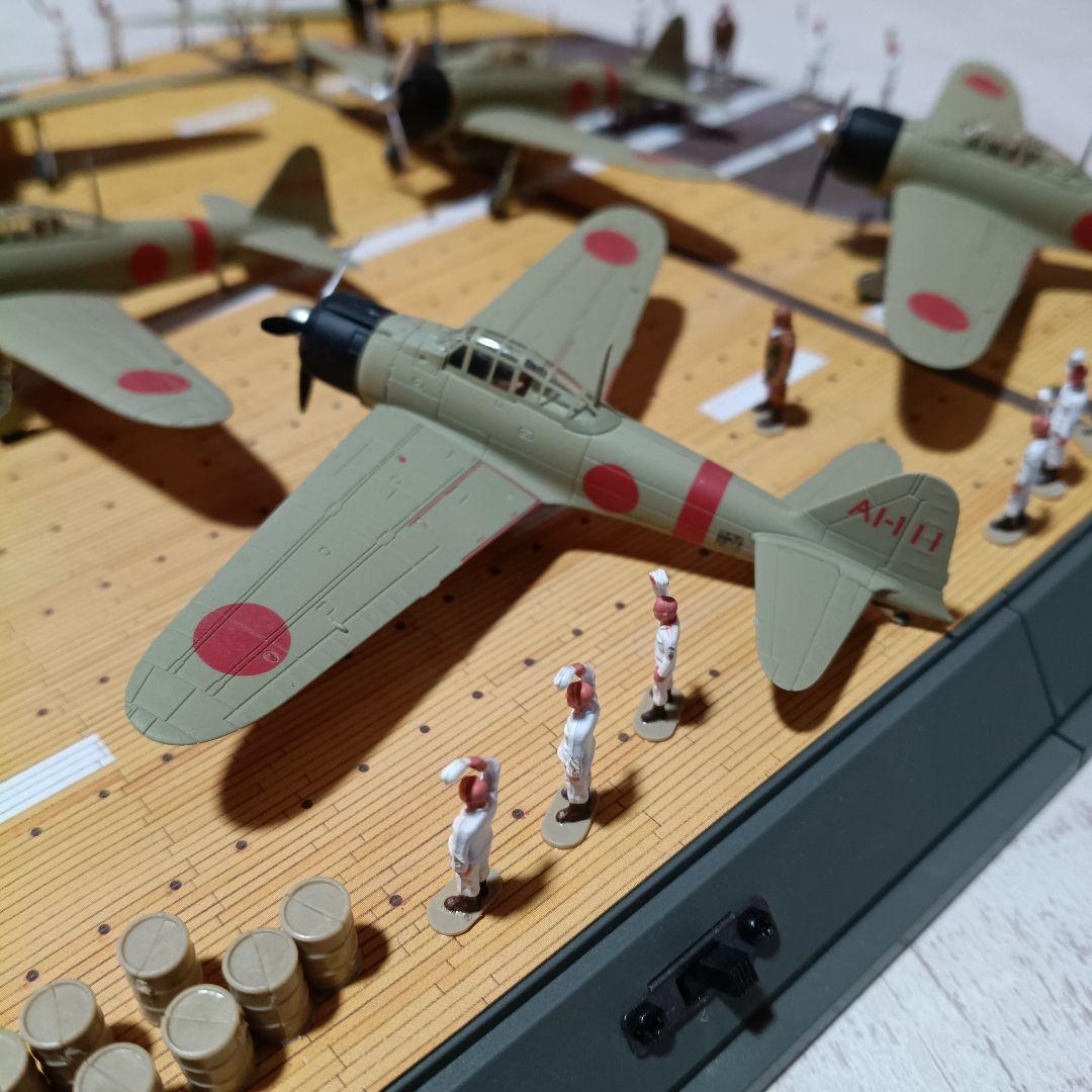 零戦21型 完成品 ジオラマ