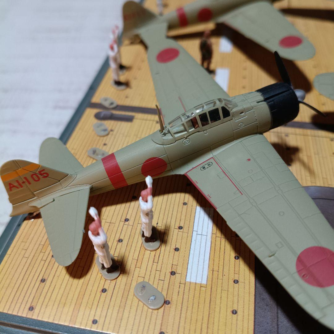 零戦21型 完成品 ジオラマ