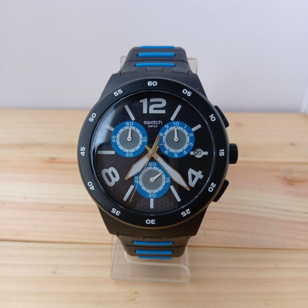 Swatchクォーツクロノ腕時計PC