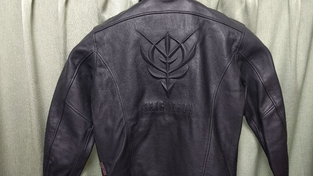 ジオン本革ライダースジャケット