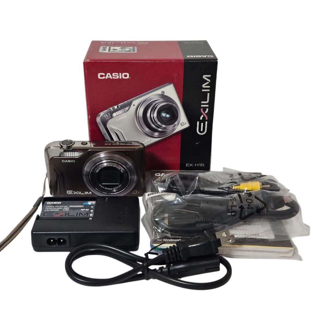 CASIO カシオ コンパクトデジタルカメラ EXILIM EX-H15