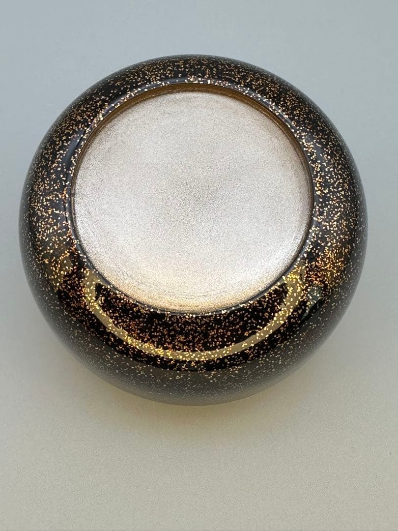 茶道具　棗　村田宗覚　遠山蒔絵　 内側銀地