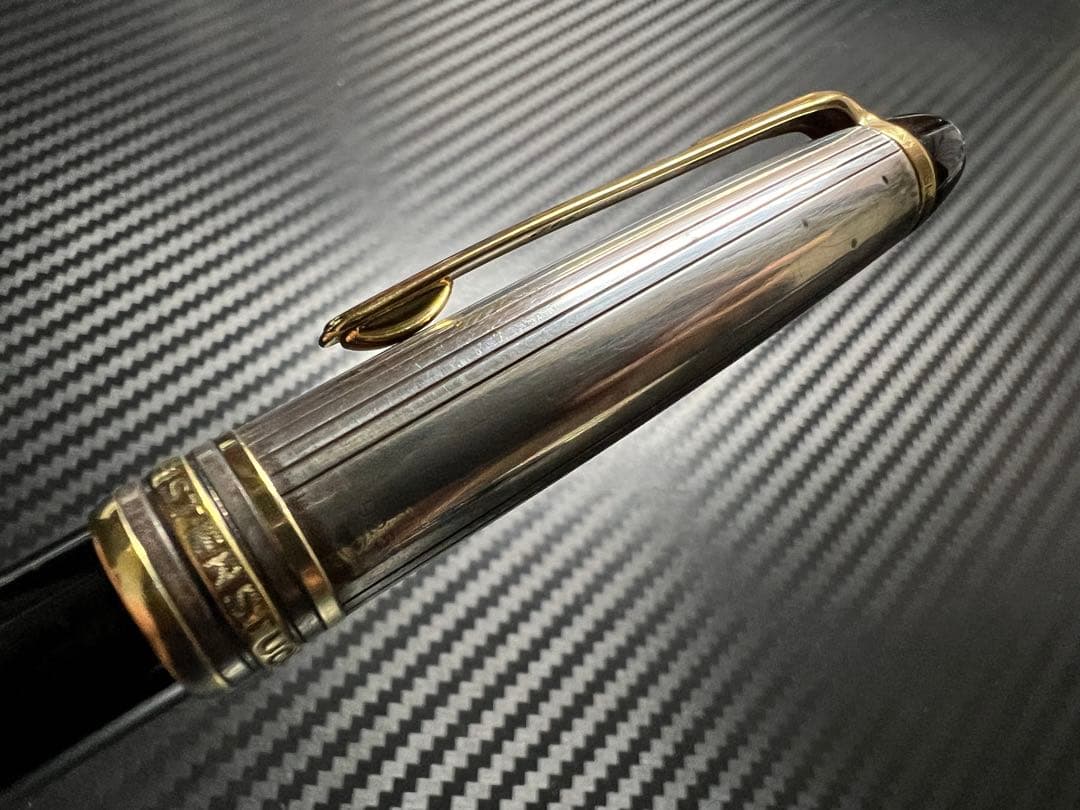 モンブラン 1441 ソリテール M 中字 スターリングシルバー 万年筆