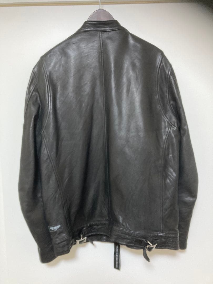 RUDE GALLERY シングルライダースジャケット ブラック