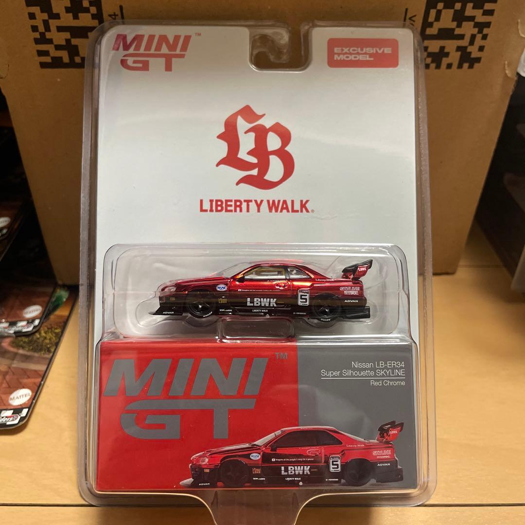 minigt リバティーウォーク ニッサン スカイライン ER34 ブラジル限定
