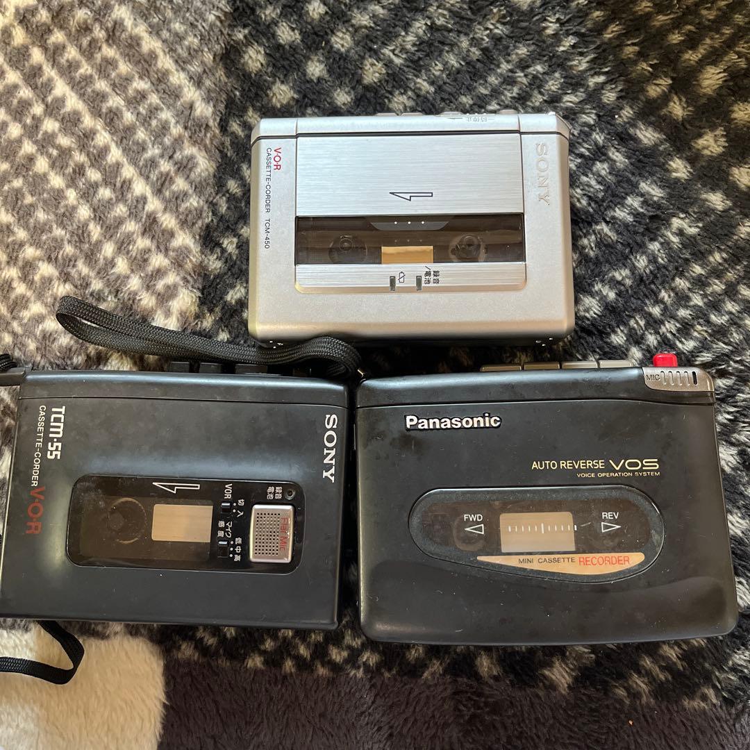 Sony TCM-55 TCM-450& Panasonic VOS まとめ売り