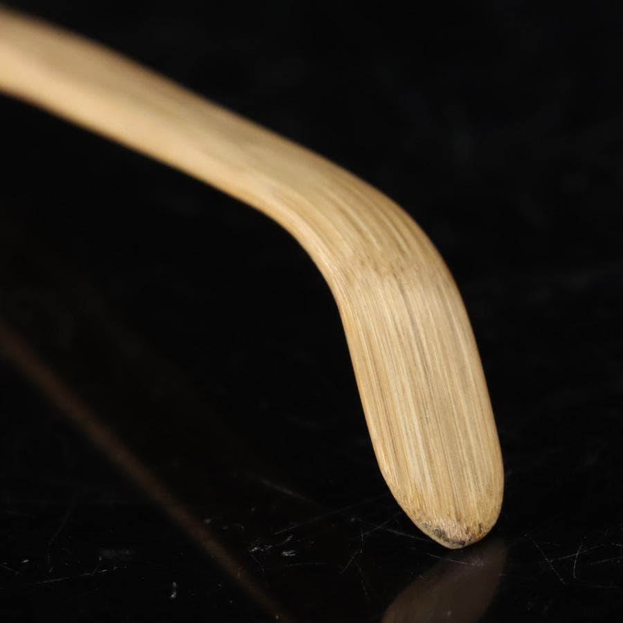 Y2595-2 茶道具 大徳寺 小堀卓巌書付 茶杓 共箱　　NN