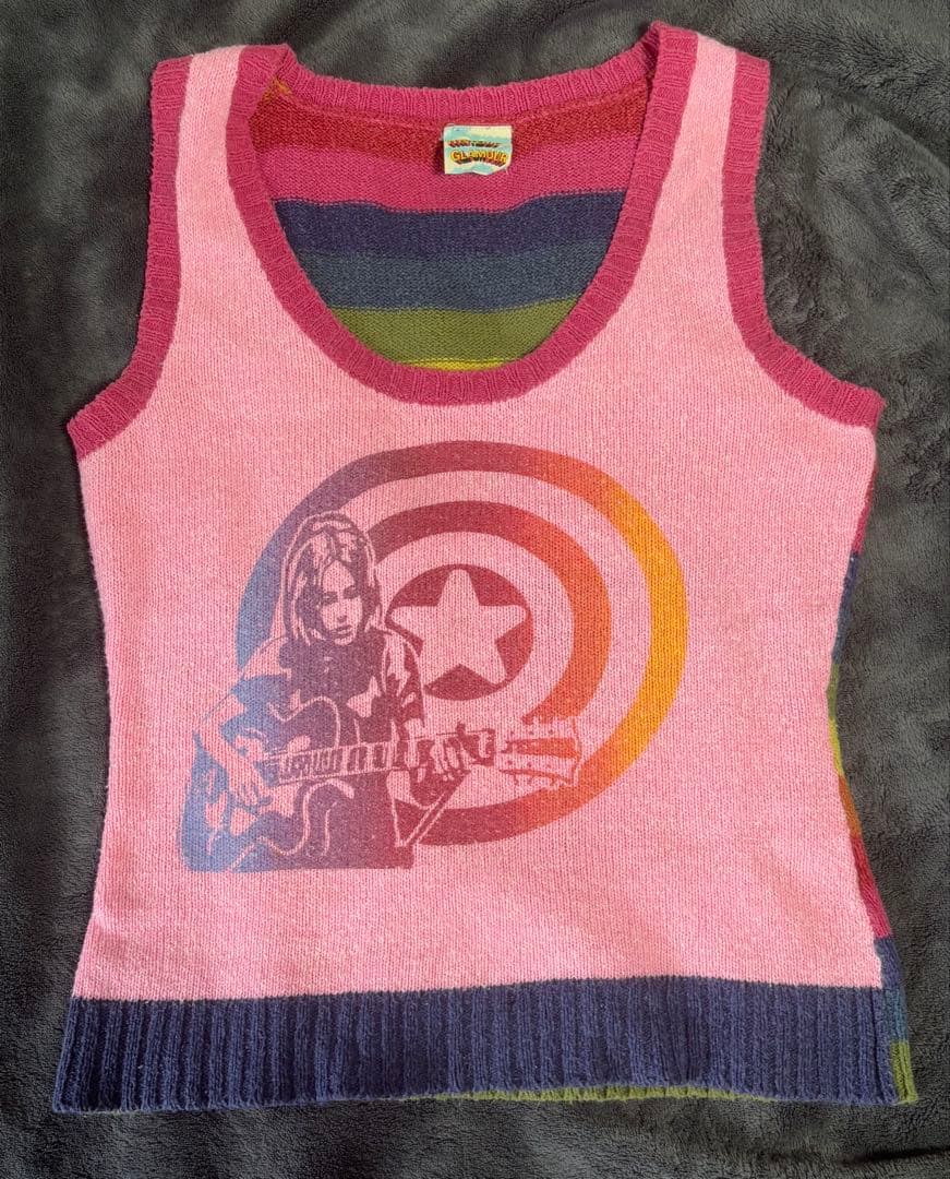 【HYSTERIC GLAMOUR】 90‘sサマーニットタンクトップ