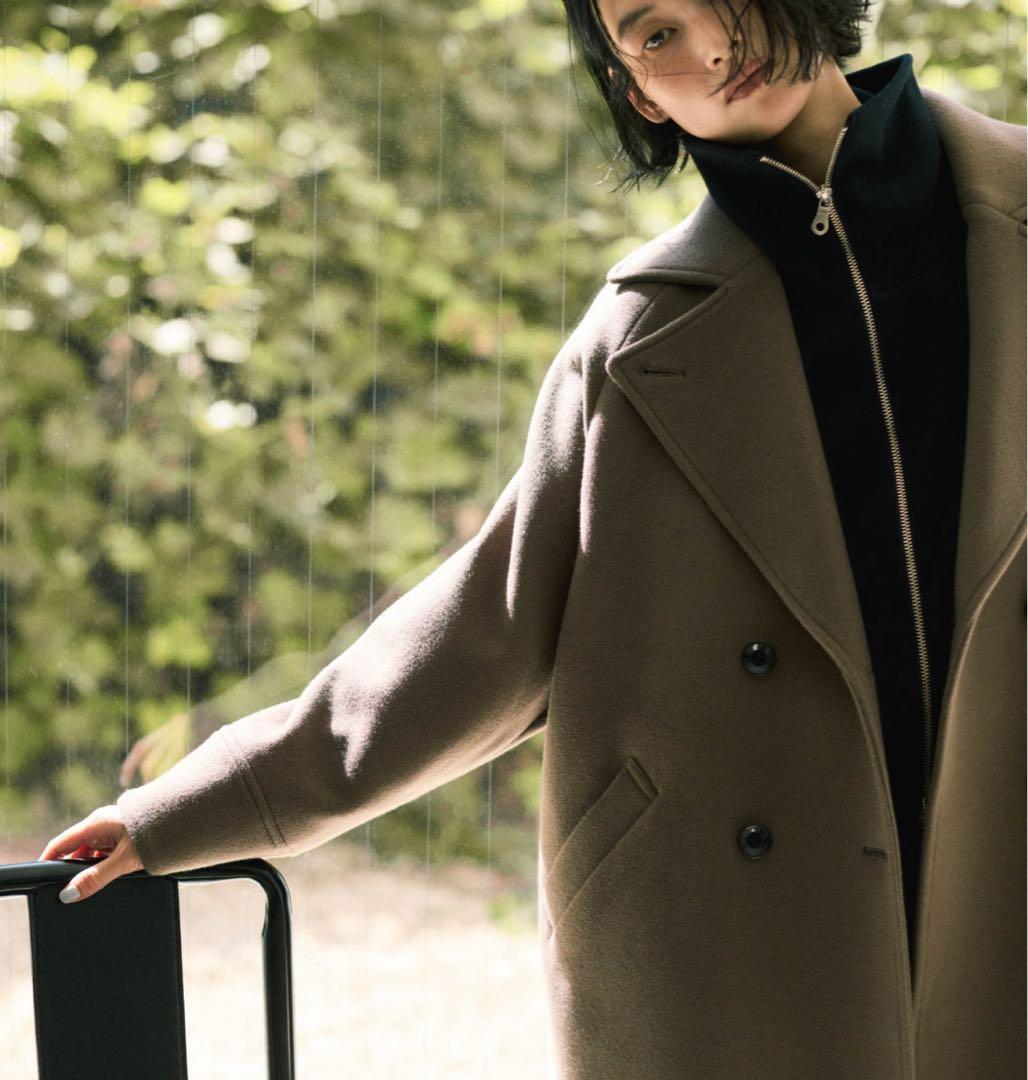 新品未使用NANOuniverseナノユニバース/コクーンダブルコート