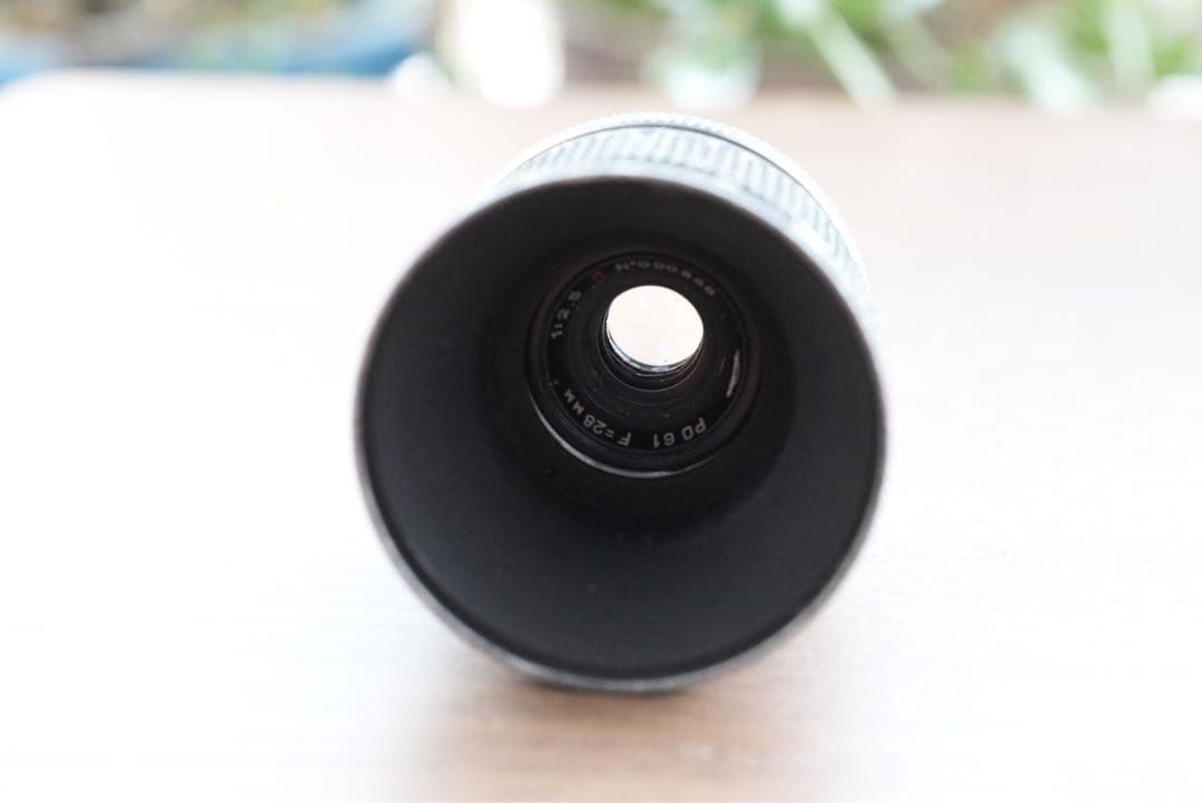 ライカlマウント改造 LOMO PO-61 28mm f2.5 シネレンズ