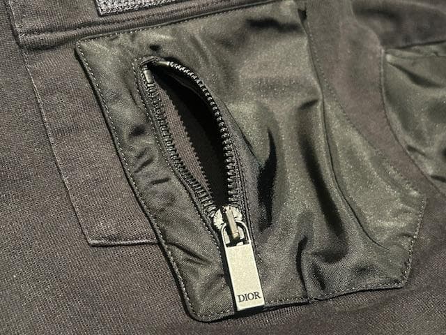 ♪送料無料★DIOR × sacai★名作コラボ★Tシャツ★異素材構築★黒★S♪