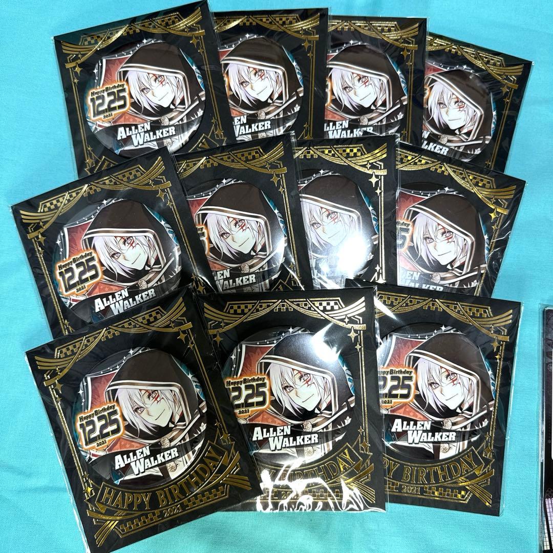 D.Gray-man アレンウォーカー バースデー アクスタ 缶バッジ 2021