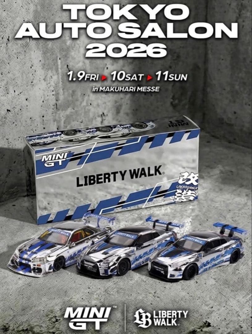 n*】様 東京オートサロン2026 限定 リバティーウォーク MINI GT