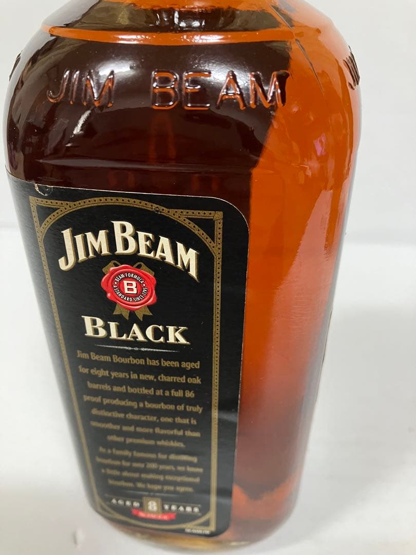 古酒2本【☆JIMBEAM BLACK 8年】、SUNTORY 