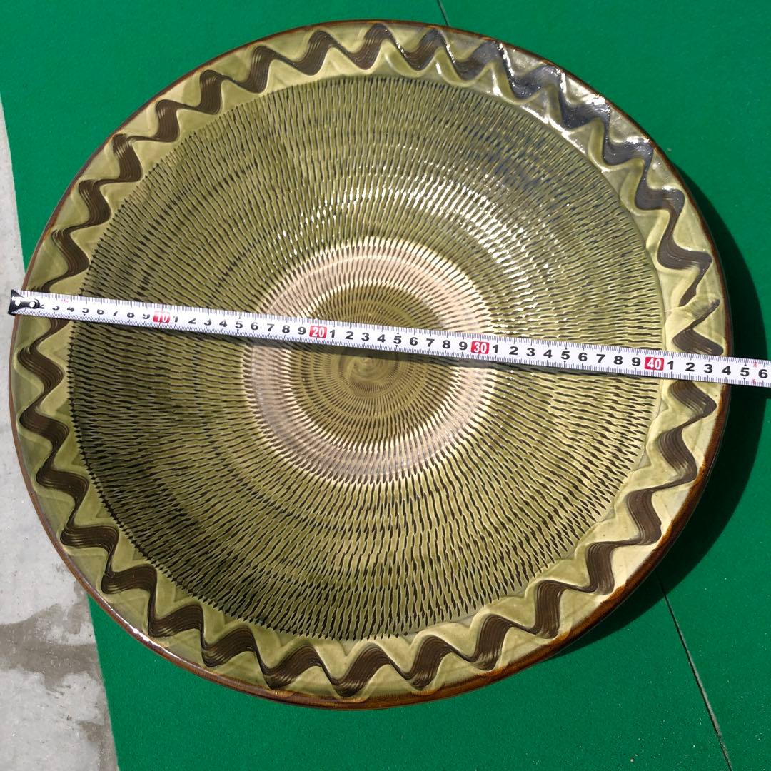 小鹿田焼　大皿　陶芸